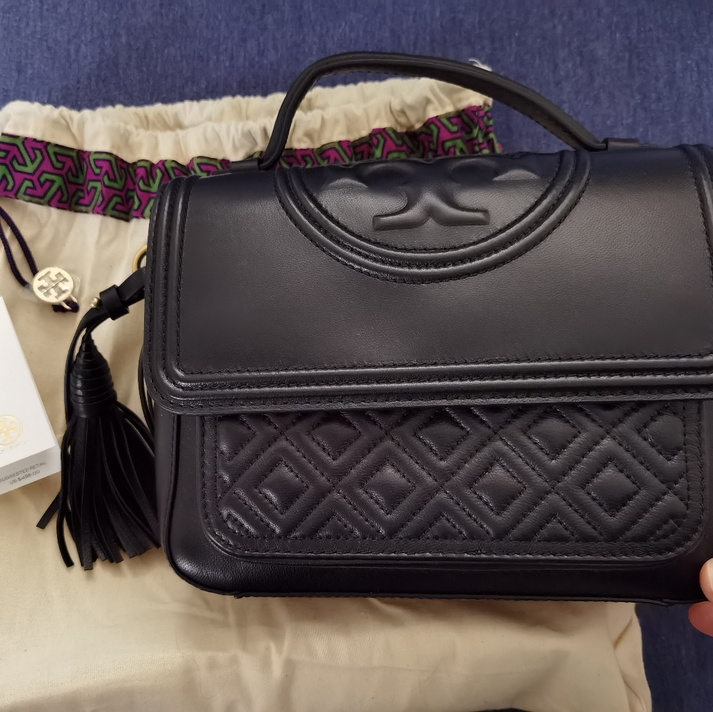 Fleming satchel Tory burch